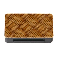 Wood Texture Background Oak Memory Card Reader With Cf by Nexatart