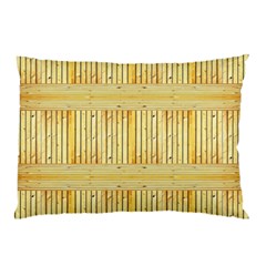 Wood Texture Grain Light Oak Pillow Case by Nexatart