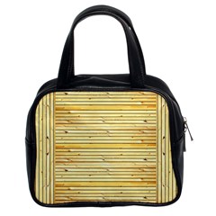 Wood Texture Background Light Classic Handbags (2 Sides) by Nexatart