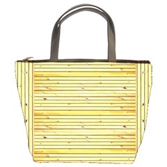 Wood Texture Background Light Bucket Bags by Nexatart