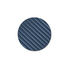 Diagonal Stripes Pinstripes Golf Ball Marker