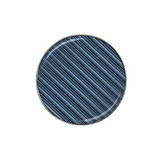 Diagonal Stripes Pinstripes Hat Clip Ball Marker