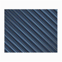 Diagonal Stripes Pinstripes Small Glasses Cloth by Nexatart