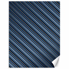 Diagonal Stripes Pinstripes Canvas 12  X 16   by Nexatart