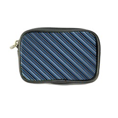 Diagonal Stripes Pinstripes Coin Purse