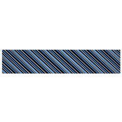 Diagonal Stripes Pinstripes Small Flano Scarf