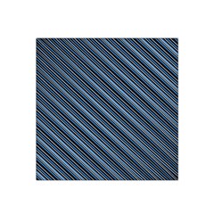 Diagonal Stripes Pinstripes Satin Bandana Scarf