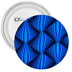 Abstract Waves Motion Psychedelic 3  Buttons by Nexatart