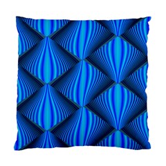 Abstract Waves Motion Psychedelic Standard Cushion Case (two Sides) by Nexatart