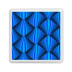 Abstract Waves Motion Psychedelic Memory Card Reader (square) 