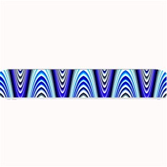 Waves Wavy Blue Pale Cobalt Navy Small Bar Mats by Nexatart