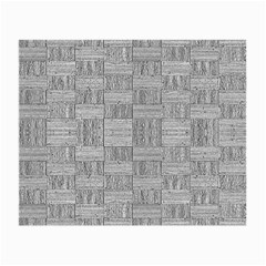 Texture Wood Grain Grey Gray Small Glasses Cloth by Nexatart