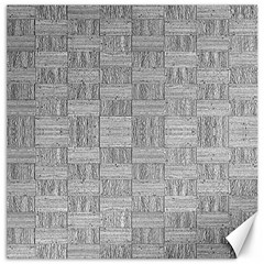 Texture Wood Grain Grey Gray Canvas 20  X 20   by Nexatart