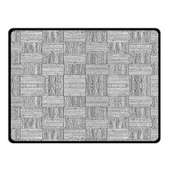 Texture Wood Grain Grey Gray Fleece Blanket (small) by Nexatart