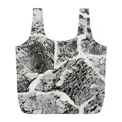 Coquina Shell Limestone Rocks Full Print Recycle Bags (l)  by Nexatart