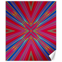 Burst Radiate Glow Vivid Colorful Canvas 20  X 24   by Nexatart