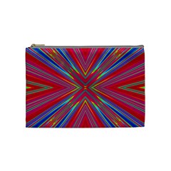 Burst Radiate Glow Vivid Colorful Cosmetic Bag (medium)  by Nexatart