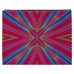 Burst Radiate Glow Vivid Colorful Cosmetic Bag (xxxl)  by Nexatart