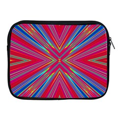 Burst Radiate Glow Vivid Colorful Apple Ipad 2/3/4 Zipper Cases by Nexatart