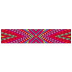 Burst Radiate Glow Vivid Colorful Small Flano Scarf by Nexatart