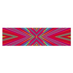 Burst Radiate Glow Vivid Colorful Satin Scarf (oblong) by Nexatart