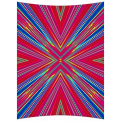 Burst Radiate Glow Vivid Colorful Back Support Cushion by Nexatart