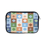 Fabric Textile Textures Cubes Apple MacBook Pro 13  Zipper Case Front