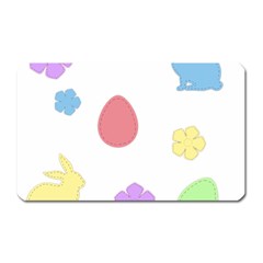 Easter Patches  Magnet (rectangular) by Valentinaart