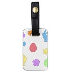 Easter Patches  Luggage Tags (one Side)  by Valentinaart