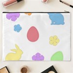 Easter Patches  Cosmetic Bag (XXXL)  Back