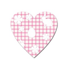 Easter Patches  Heart Magnet