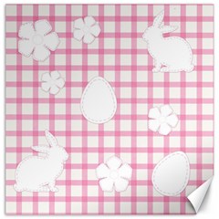 Easter Patches  Canvas 12  x 12  