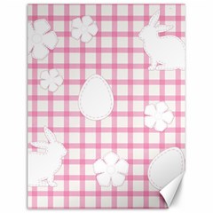 Easter Patches  Canvas 12  x 16  