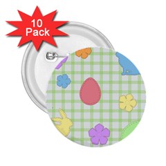 Easter Patches  2 25  Buttons (10 Pack)  by Valentinaart