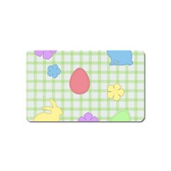 Easter Patches  Magnet (name Card) by Valentinaart