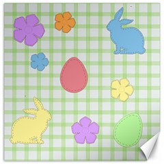 Easter Patches  Canvas 20  X 20   by Valentinaart