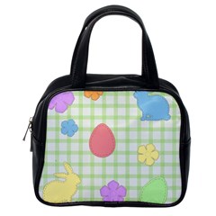 Easter Patches  Classic Handbags (one Side) by Valentinaart