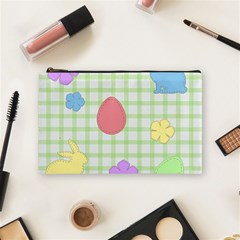 Easter Patches  Cosmetic Bag (medium)  by Valentinaart