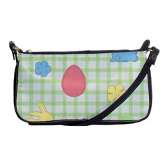 Easter Patches  Shoulder Clutch Bags by Valentinaart