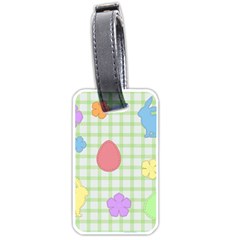 Easter Patches  Luggage Tags (one Side)  by Valentinaart