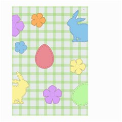 Easter Patches  Small Garden Flag (two Sides) by Valentinaart