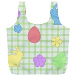 Easter Patches  Full Print Recycle Bags (L)  Front