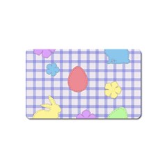 Easter Patches  Magnet (name Card) by Valentinaart