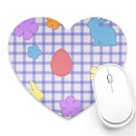 Easter Patches  Heart Mousepads Front