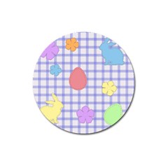 Easter Patches  Magnet 3  (round) by Valentinaart