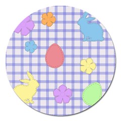 Easter Patches  Magnet 5  (round) by Valentinaart