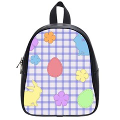 Easter Patches  School Bag (small) by Valentinaart