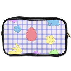 Easter Patches  Toiletries Bags 2-side by Valentinaart