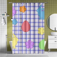 Easter Patches  Shower Curtain 48  X 72  (small)  by Valentinaart