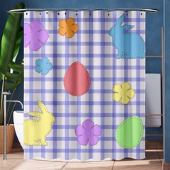 Easter Patches  Shower Curtain 60  X 72  (medium)  by Valentinaart